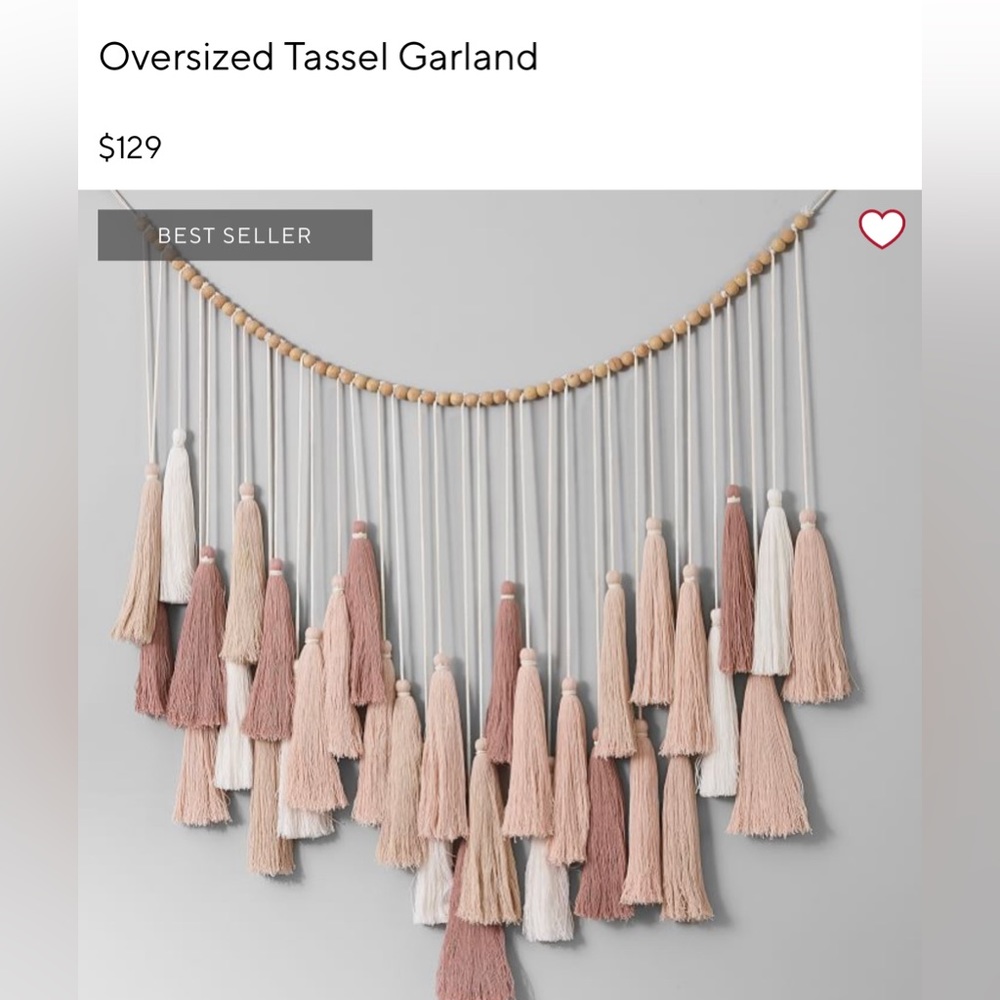 Pottery Barn Teen Wall Hanging